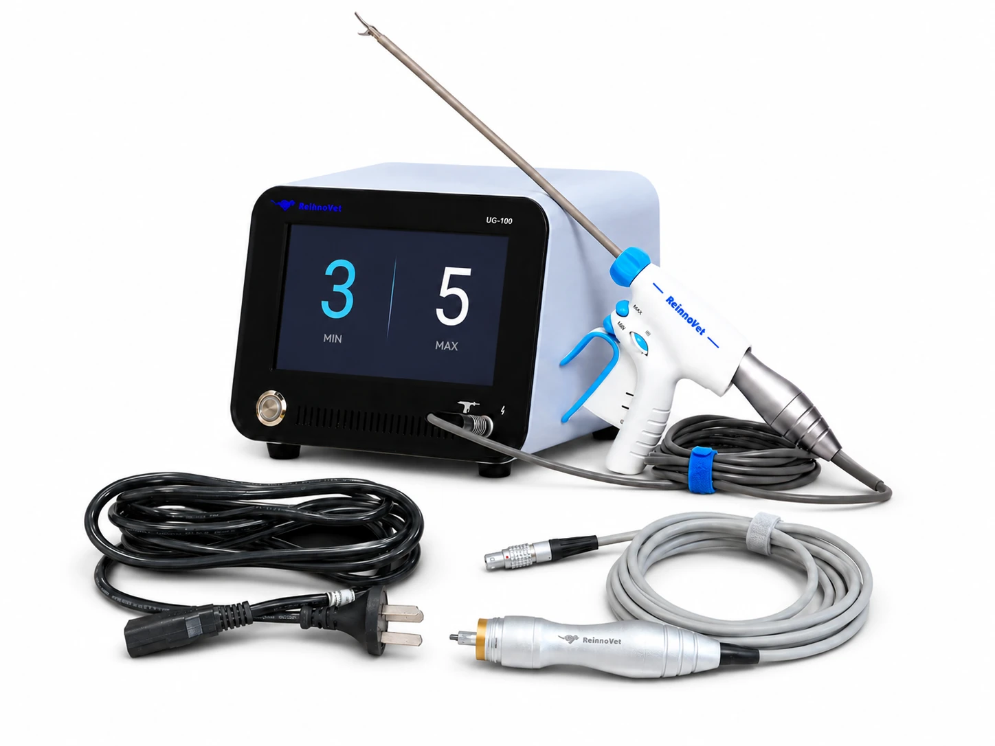 UG-100 Veterinary Ultrasonic Surgical System configuration